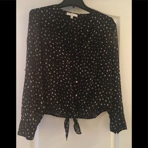 Chaus sheer blouse ..almost new .